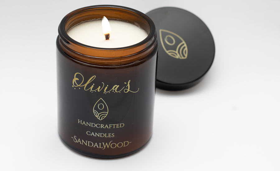 Lumânare parfumată Sandalwood - limited Edition - Oliviasboutique (1)